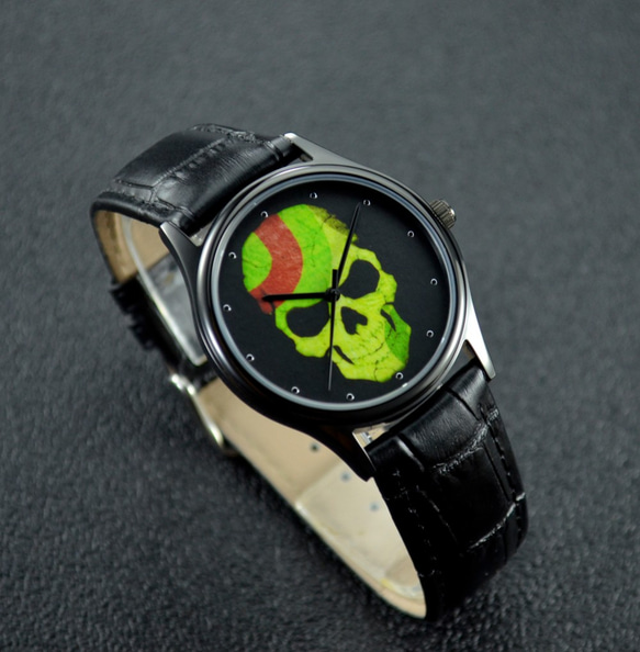 骷髏頭 (彩虹) 手錶 全球免運 第4張的照片