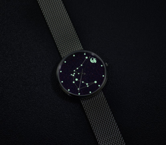 星座12時計（アクエリアス）ルミナスグローバル無料の輸送 3枚目の画像