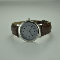【8折】逆時針手錶 優雅小數字 灰面 - 中性 - 全球免運 第3張的照片