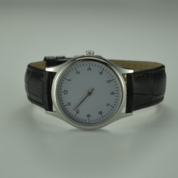 慢活(Slow time) 手錶 優雅數字 灰面 - 中性設計 - 全球免運費 第3張的照片
