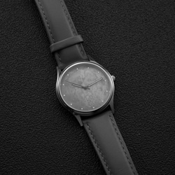 灰色月球手錶  - 中性 - 全球免運 第4張的照片