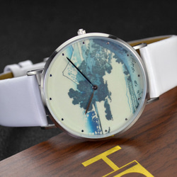 nameless 浮世繪手錶 (相州七里濱) 薄裝設計 全球免運 第3張的照片