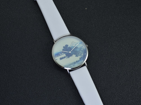 nameless 浮世繪手錶 (相州七里濱) 薄裝設計 全球免運 第4張的照片