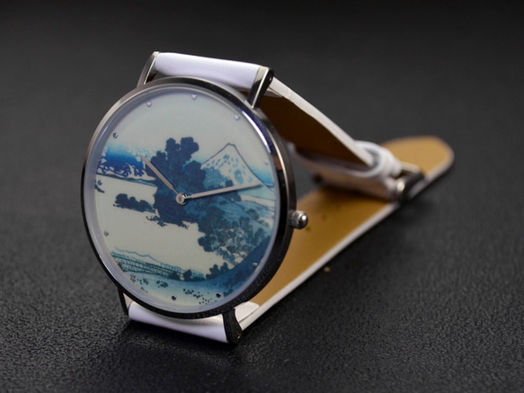 nameless 浮世繪手錶 (相州七里濱) 薄裝設計 全球免運 第5張的照片
