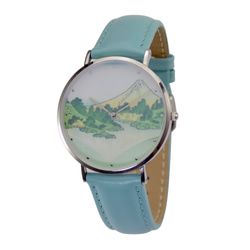 nameless 浮世繪手錶 (甲州三坂水面) 薄裝設計 全球免運 第1張的照片