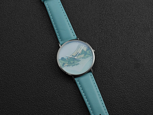 名前のない浮世絵時計（甲州山坂の水面） 4枚目の画像