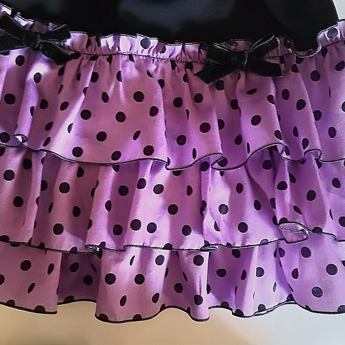 水玉3段フリルスカート 子供服 MADAM*MICHIYO 通販 4825699｜Creema