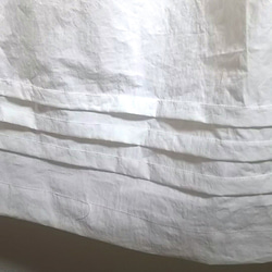 【送料無料】ジャブジャブ洗える
白いスカート
ワッシャー加工のコットン素材 3枚目の画像