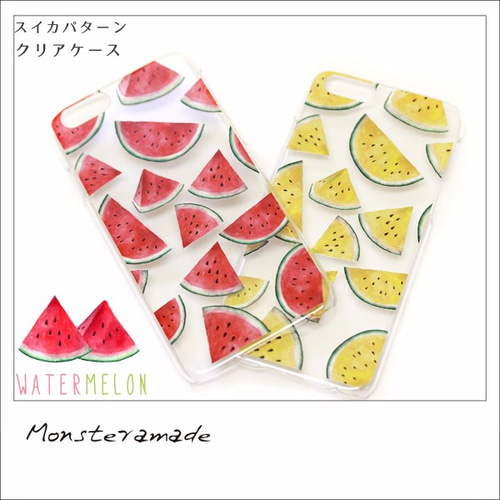 すいか堂様iPhone7 スマホケース スイカ iPhoneケース・カバー monsteramade 通販