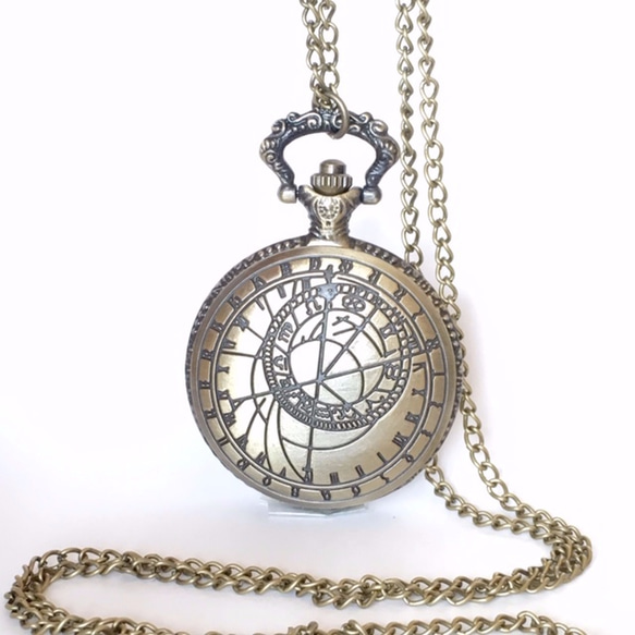 再入荷！】羅針盤デザインの懐中時計 素材としても！そのまま