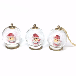 スノードームのサンタさん （サンタクロース 雪 贈り物に） キット