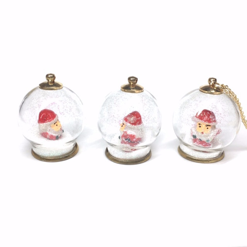 スノードームのサンタさん （サンタクロース 雪 贈り物に） キット