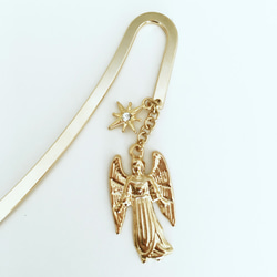Angel and Octagram's gold book mark 第3張的照片