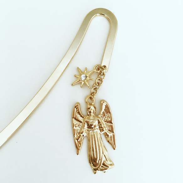 Angel and Octagram's gold book mark 第3張的照片