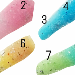客製化 粉嫩冰淇淋 馬卡龍色系(八色可選) 冰柱項鍊。皮繩。銀鍊 第3張的照片