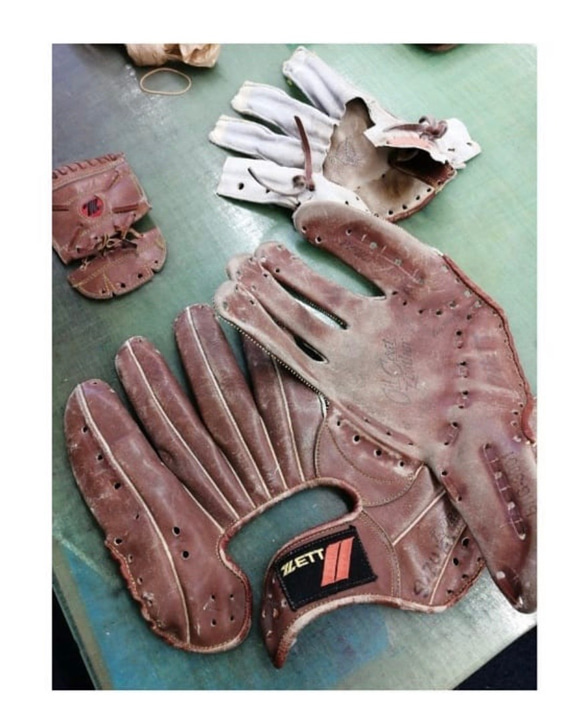 ☆受注生産　re-glove リグラブ　あなたの野球グローブがバッグに。 6枚目の画像