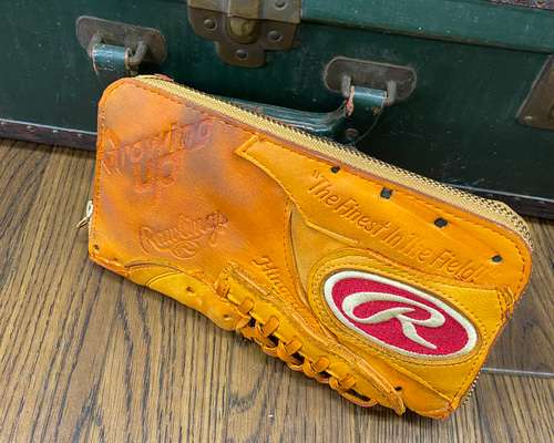 ☆受注生産 あなたの野球グローブが長財布に。 長財布 B3JAM FACTORY
