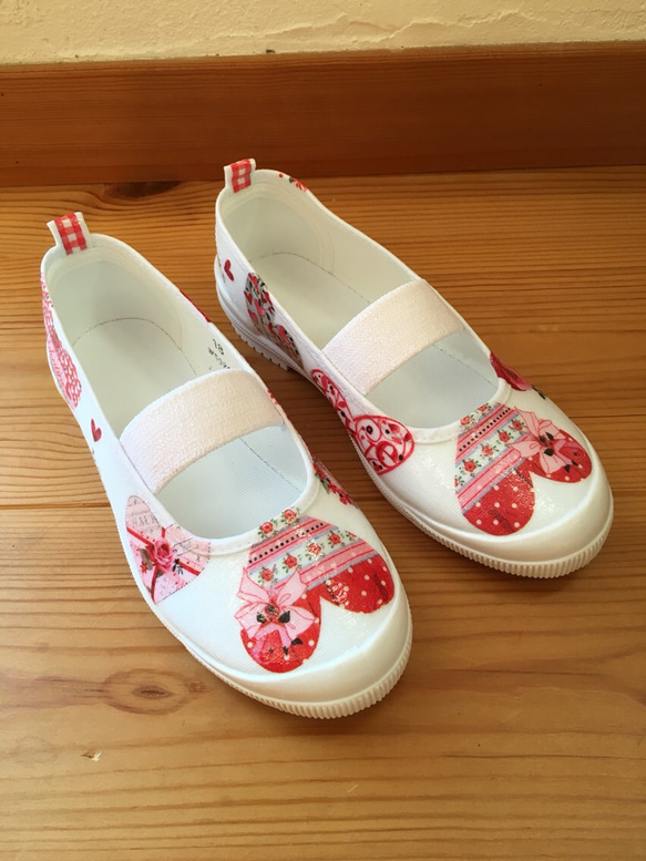オーダー用♥上履きデコパージュ
