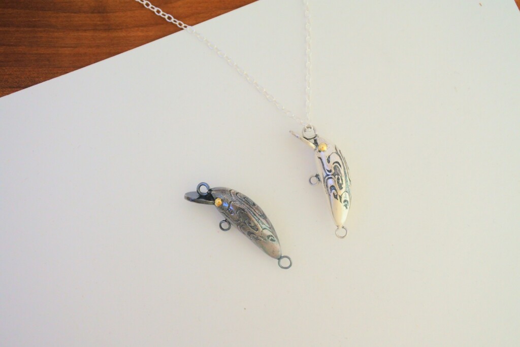 ルアーペンダント「ミノー」（トップのみ）