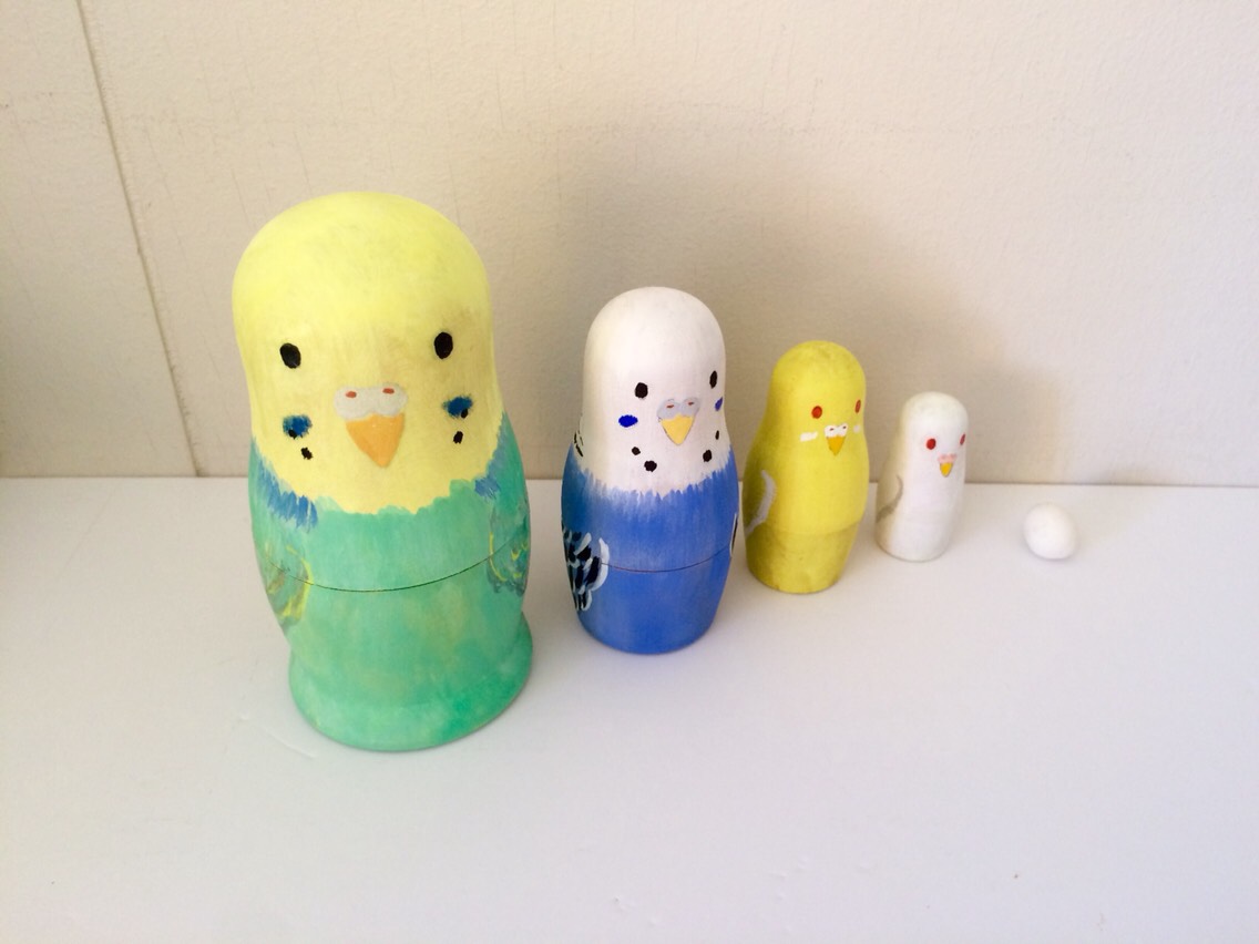 激レア　卵形ヴィンテージ　マトリョーシカ