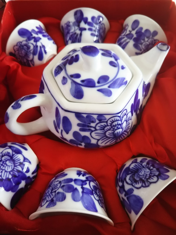 未使用♡中国の可愛い茶器セット 1枚目の画像