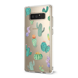 水彩風微浮雕 仙人掌圖案手機殼 // Phone Case 第7張的照片