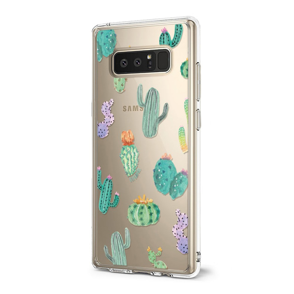 水彩風微浮雕 仙人掌圖案手機殼 // Phone Case 第7張的照片