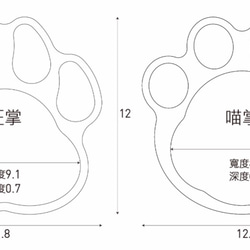 【拍拍】原木腳掌杯墊 第6張的照片