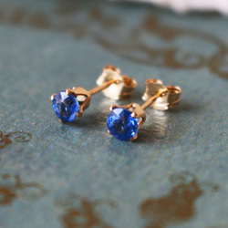 ◆K14gf藍晶石精切單釘耳環·克雷瑪有限公司 第2張的照片