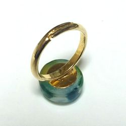 Pattern Nostalgia 指輪 フリーサイズ ガラス 4枚目の画像