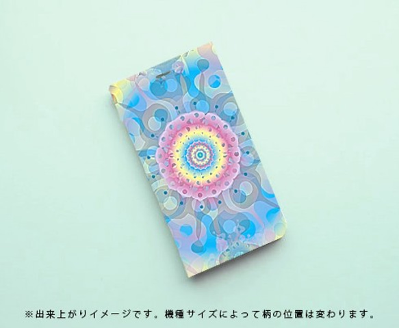 光絵「activation」手帳型スマホケース【受注製作】 2枚目の画像