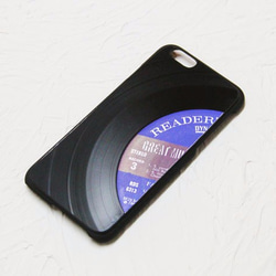 iPhone6 iPhone 6S 黑膠唱片 保護殼 手機殼 // 限定款式 紫藍 第1張的照片