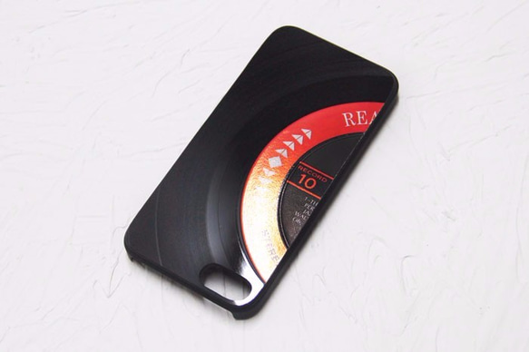 iPhone 6 / 6S 黑膠唱片 手機殼 // 限定款式 黑白紅 第3張的照片