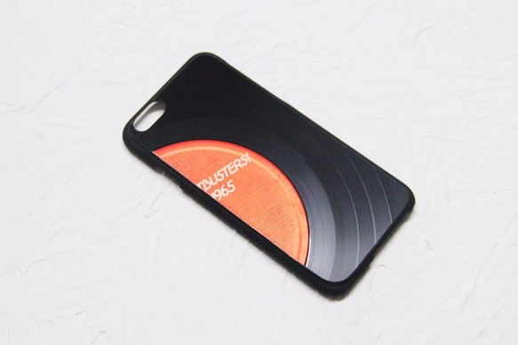 iPhone 8 / iPhone 7 / iPhone 6 黑膠唱片 手機 保護殼 // 限定款式 Busters! 第2張的照片