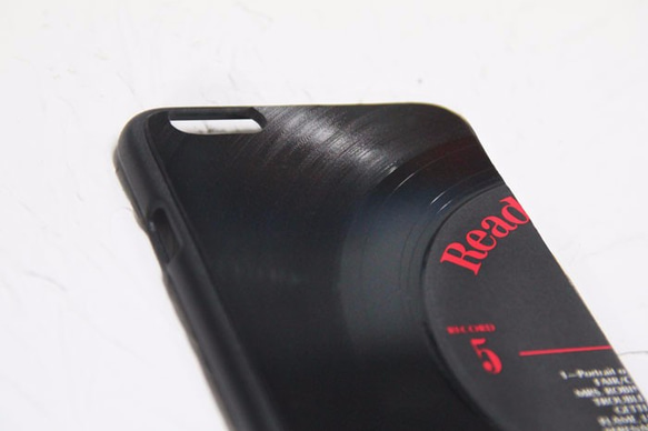 iPhone 6 Plus 黑膠唱片 保護殼 手機殼 (黑色) 第2張的照片