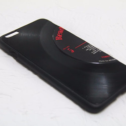 iPhone 6 Plus 黑膠唱片 保護殼 手機殼 (黑色) 第3張的照片