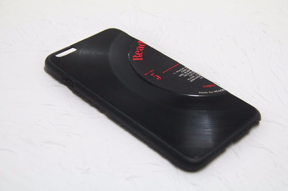 iPhone 6 Plus 黑膠唱片 保護殼 手機殼 (黑色) 第3張的照片