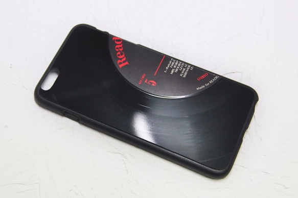 iPhone 6 Plus 黑膠唱片 保護殼 手機殼 (黑色) 第4張的照片
