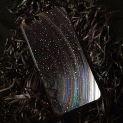 iPhone 6/6S 黑膠唱片 手機殼 保護殼 星塵 星空 第1張的照片