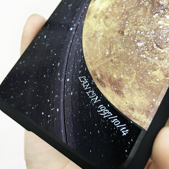 iPhone 6 / 6S 防水 ケース 保護シェル  惑星  金星 ヴィーナス Venus ビニールレコード 手作り 4枚目の画像