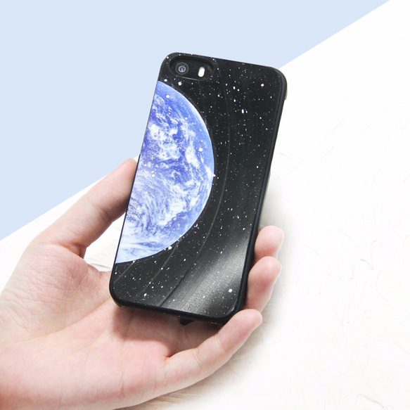 iPhone 5 / 5S / SE 地球 Earth 黑膠唱片 保護殼 (可以刻名) 第3張的照片