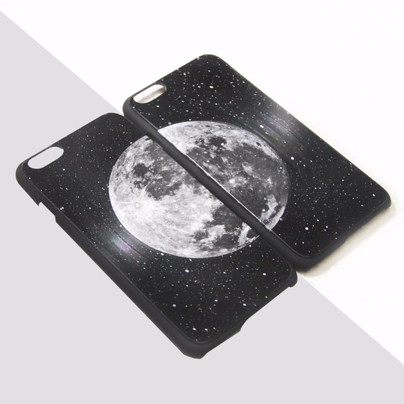 iPhone 6 / 6S 月球 月亮 Moon 黑膠唱片 手機殼 保護殼 Phone Case (可以刻名) 第1張的照片