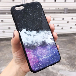 セール // iPhone X / 8 Plus 防水 ケース 保護シェル  惑星 ムーン ビニールレコード 2枚目の画像