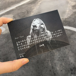 【來圖客製化】黑膠唱片 明信片 Postcard 聖誕卡 生日卡 名信片 記念卡 Post card 第7張的照片