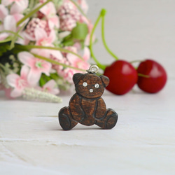 WG14K クマモチーフペンダントトップ imgrc0063549737.jpg