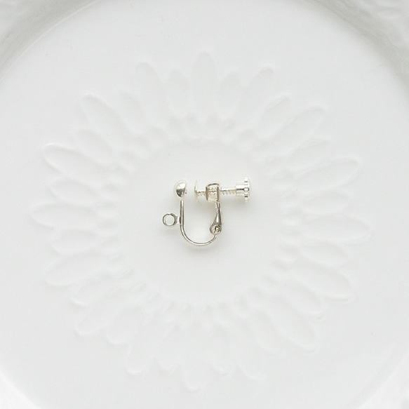 奧地利粉紅水晶垂墜純銀耳環 禮物訂製 (可改夾式耳夾) 第5張的照片