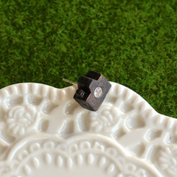 手作りの木製イヤリング「カメラ」スターリングシルバーのイヤリングを個別のギフト用にカスタマイズ 4枚目の画像