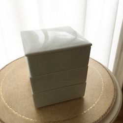 SALE！》スクエアお重 白磁 その他キッチン小物 La Fonte 通販