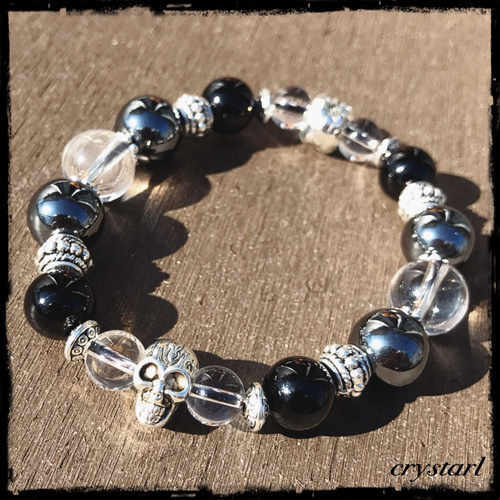 開運、魔除け☆メンズ/ロック系/パワーストーンブレスレット22