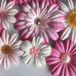 ピンク系のお花セット 2枚目の画像